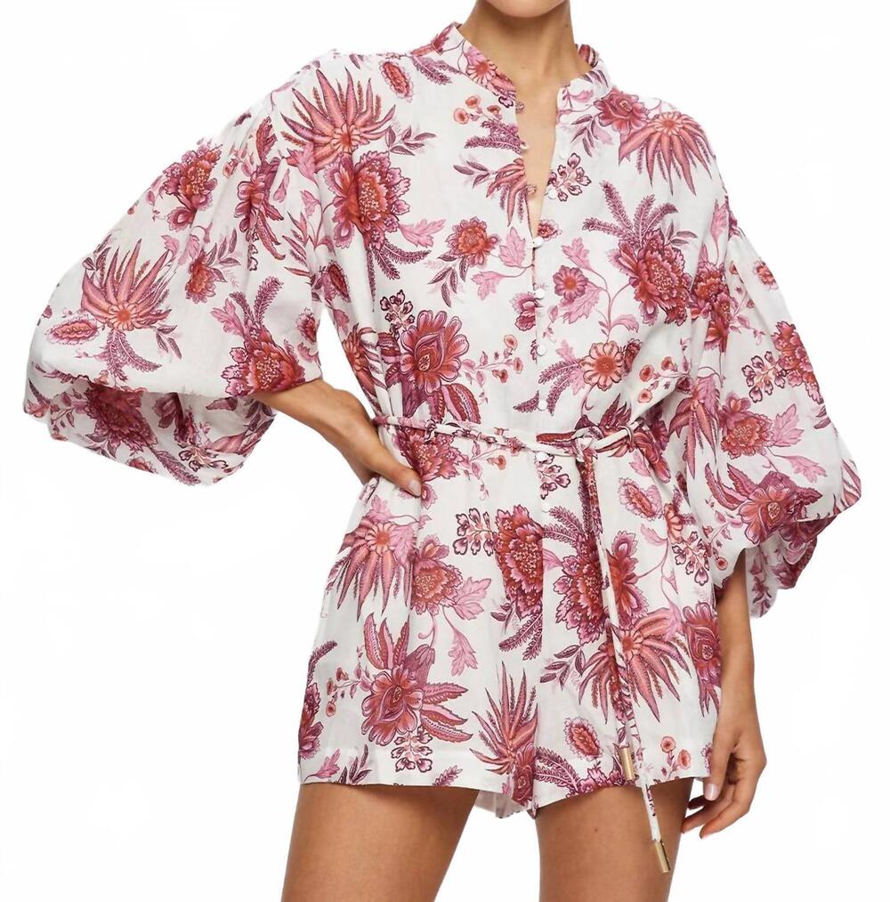 NEW KIVARI bailey playsuit in red